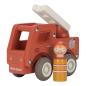 Preview: Little Dutch - Holzfeuerwehrwagen – Rot